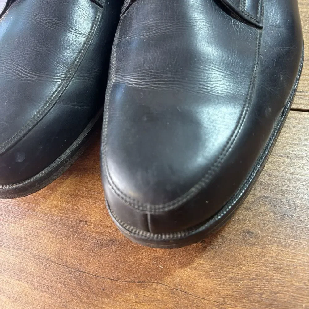 Vintage E Vogel Custom Bespoke Mens Black Leather Ankle Boots Sz 10 10.5 D USA